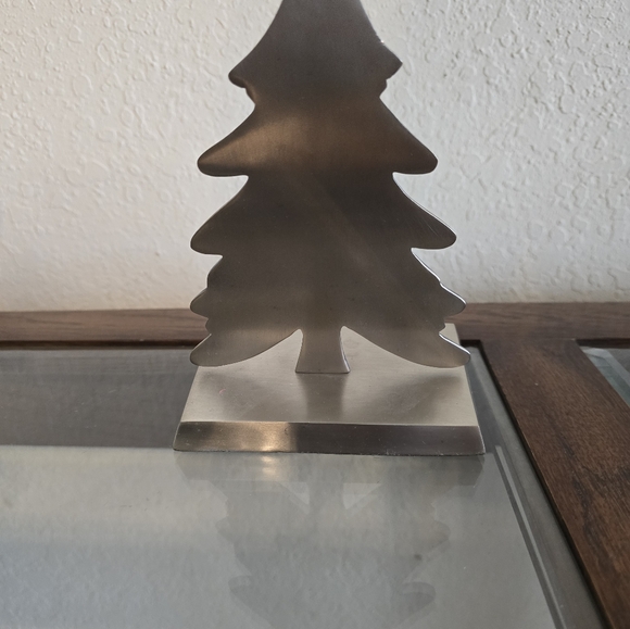 New vintage Crate & Barrel solid iron stocking hook. - Picture 4 of 6